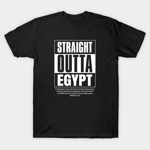 Straight Outta Egypt T-Shirt by erock